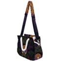 Fractal Abstract Background Pattern Rope Handles Shoulder Strap Bag View1