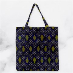 Color Abstract Cartoon Grocery Tote Bag