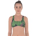 Seamless pattern with hand drawn guelder rose branches Got No Strings Sports Bra View1