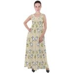 bnnbnb Empire Waist Velour Maxi Dress