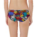 Graffiti Characters Seamless Pattern Classic Bikini Bottoms View2