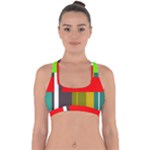 SERIPPY Cross Back Hipster Bikini Top 