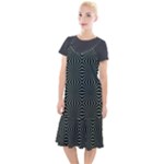Geometric pattern, army green and black lines, regular theme Camis Fishtail Dress Geometric pattern, army green and black lines, regular theme Camis Fishtail Dress