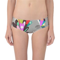 Scandinavian Flower Shower Classic Bikini Bottoms