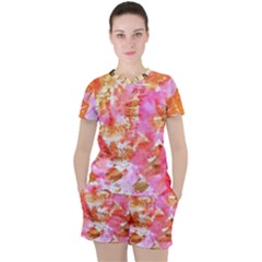 Color Of World Women s Tee And Shorts Set
