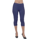 Astral Aura - Lightweight Velour Capri Leggings 