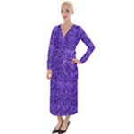 Gc (93) Velvet Maxi Wrap Dress