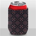 Dark Seamless Gemoetric Print Mosaic Can Holder View2