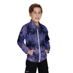 Purple and yellow abstract Kids  Windbreaker