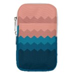 Flat ocean waves palette Waist Pouch (Large)
