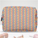 Psychedelic Groovy Pattern Make Up Pouch (Medium) View1