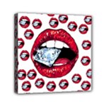 Lips Diamonds CBDOilPrincess  Df7357df-b45a-476d-b5b0-d19665f6de3f Mini Canvas 6  x 6  (Stretched)