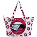 Lips Diamonds CBDOilPrincess  Df7357df-b45a-476d-b5b0-d19665f6de3f Full Print Shoulder Bag View2