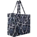 Glithc Grunge Abstract Print Canvas Travel Bag View3