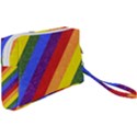 Lgbt Pride Motif Flag Pattern 1 Wristlet Pouch Bag (Small) View2