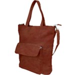 Toffee Shoulder Tote Bag