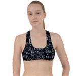Science-albert-einstein-formula-mathematics-physics-special-relativity Criss Cross Racerback Sports Bra
