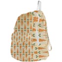 Pattern-carrot-pattern-carrot-print Foldable Lightweight Backpack View4