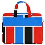 Crossing Lines MacBook Pro Double Pocket Laptop Bag