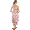 Cute Chihuahua With Sparkles On A Pink Background Layered Bottom Dress View2
