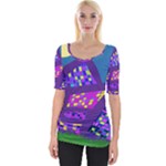  Wide Neckline Tee