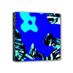 Abstract Tropical Mini Canvas 4  x 4  (Stretched)