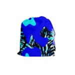 Abstract Tropical Drawstring Pouch (Medium)