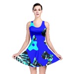 Abstract Tropical Reversible Skater Dress