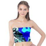 Abstract Tropical Tube Top