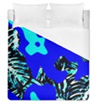 Abstract Tropical Duvet Cover (Queen Size)