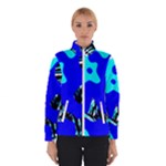 Abstract Tropical Women s Bomber Jacket
