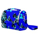 Abstract Tropical Satchel Shoulder Bag