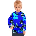 Abstract Tropical Kids  Hooded Pullover