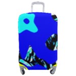 Abstract Tropical Luggage Cover (Medium)