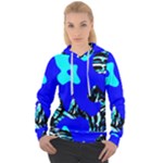 Abstract Tropical Women s Overhead Hoodie