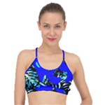 Abstract Tropical Basic Training Sports Bra