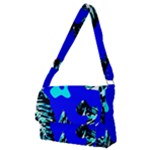 Abstract Tropical Full Print Messenger Bag (M)