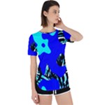 Abstract Tropical Perpetual Short Sleeve T-Shirt