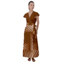 Different Flutter Sleeve Maxi Dress View1