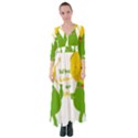 Lemon Over Pear Button Up Maxi Dress View1