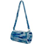 Blue Waves Abstract Series No5 Mini Cylinder Bag