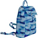Blue Waves Abstract Series No5 Buckle Everyday Backpack View2