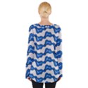 Abstract Waves Tie Up Tee View2