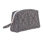 Old Style Decorative Seamless Pattern Wristlet Pouch Bag (Medium)