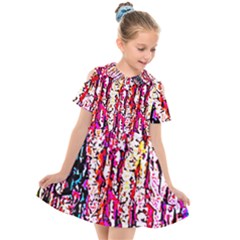 Colorful Bark Kids  Short Sleeve Shirt Dress