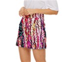 Colorful Bark Mini Front Wrap Skirt View2