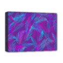 Leaf-pattern-with-neon-purple-background Deluxe Canvas 16  x 12  (Stretched)  View1