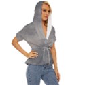 Storm Clouds Collection Lightweight Drawstring Hooded Top View3