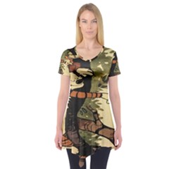 Calvin And Hobbes Short Sleeve Tunic 