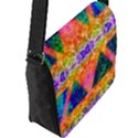 Triangular Dreams Flap Closure Messenger Bag (L) View2